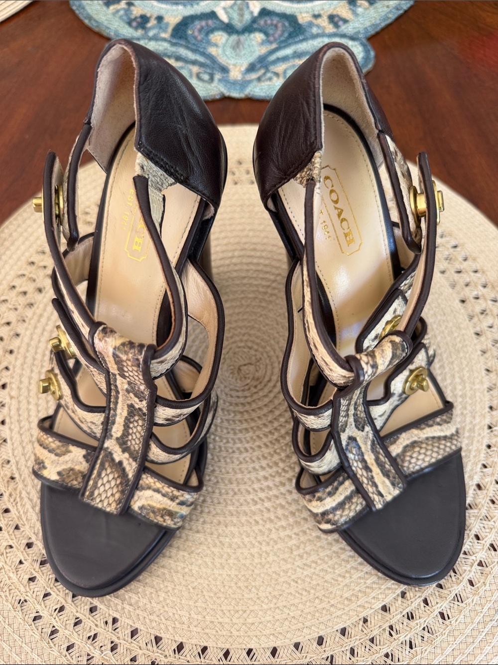 Coach heels